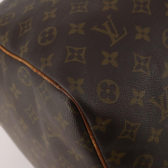 LOUIS VUITTON Monogram Keepall 60 Boston Bag M41422 LV Auth 195400