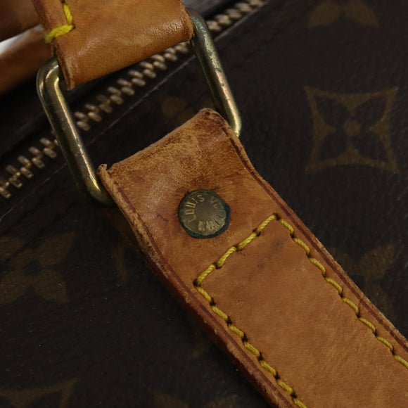 LOUIS VUITTON Monogram Keepall 60 Boston Bag M41422 LV Auth 195400