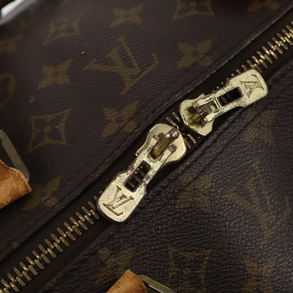 LOUIS VUITTON Monogram Keepall 60 Boston Bag M41422 LV Auth 195400