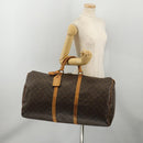 LOUIS VUITTON Monogram Keepall 60 Boston Bag M41422 LV Auth 195400-23