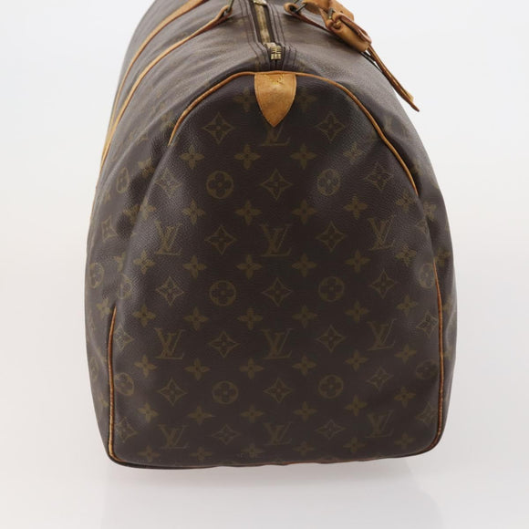 LOUIS VUITTON Monogram Keepall 60 Boston Bag M41422 LV Auth 195400
