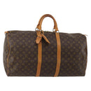 LOUIS VUITTON Monogram Keepall 55 Boston Bag M41424 LV Auth 195401-1