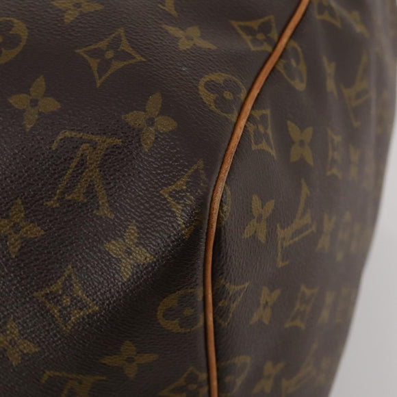 LOUIS VUITTON Monogram Keepall 55 Boston Bag M41424 LV Auth 195401