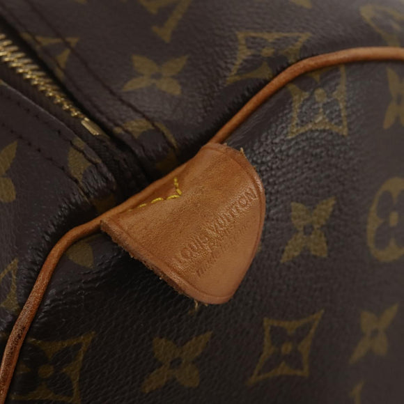 LOUIS VUITTON Monogram Keepall 55 Boston Bag M41424 LV Auth 195401