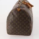 LOUIS VUITTON Monogram Keepall 55 Boston Bag M41424 LV Auth 195401-4