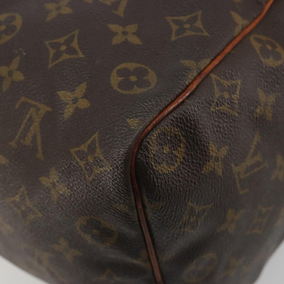 LOUIS VUITTON Monogram Speedy 35 Hand Bag M41524 LV Auth 195402