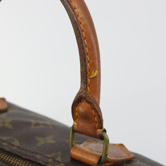 LOUIS VUITTON Monogram Speedy 35 Hand Bag M41524 LV Auth 195402