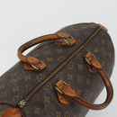 LOUIS VUITTON Monogram Speedy 35 Hand Bag M41524 LV Auth 195402-6