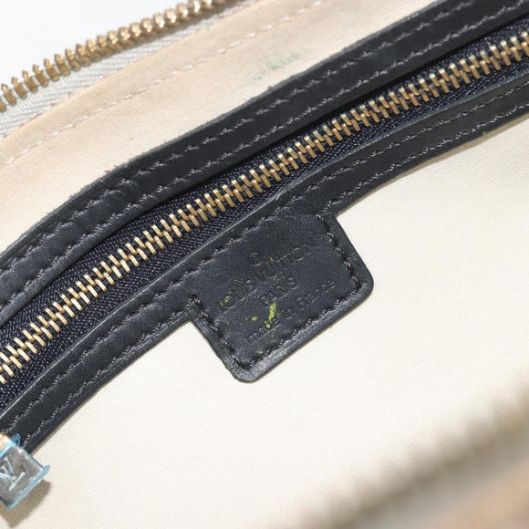 LOUIS VUITTON Monogram Mini Alma Ron Hand Bag Blue M92205 LV Auth 195406