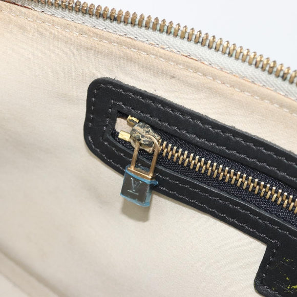LOUIS VUITTON Monogram Mini Alma Ron Hand Bag Blue M92205 LV Auth 195406