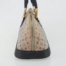 LOUIS VUITTON Monogram Mini Alma Ron Hand Bag Blue M92205 LV Auth 195406-5