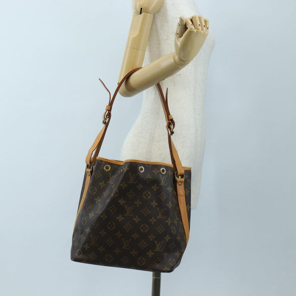 LOUIS VUITTON Monogram Petit Noe Shoulder Bag M42226 LV Auth 195409V