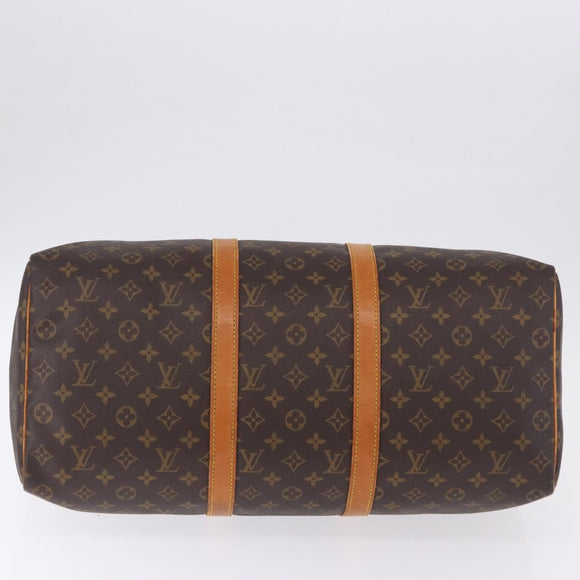 LOUIS VUITTON Monogram Keepall 50 Boston Bag M41426 LV Auth 195414
