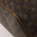 LOUIS VUITTON Monogram Keepall 55 Boston Bag M41424 LV Auth 195415-13