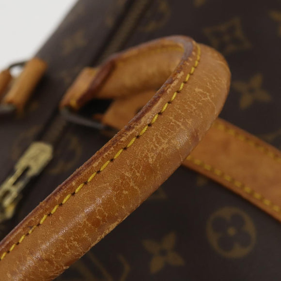 LOUIS VUITTON Monogram Keepall 55 Boston Bag M41424 LV Auth 195415