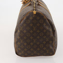 LOUIS VUITTON Monogram Keepall 55 Boston Bag M41424 LV Auth 195415-4