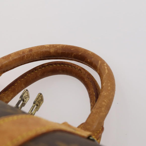 LOUIS VUITTON Monogram Keepall 55 Boston Bag M41424 LV Auth 195415