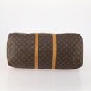 LOUIS VUITTON Monogram Keepall 55 Boston Bag M41424 LV Auth 195415-9