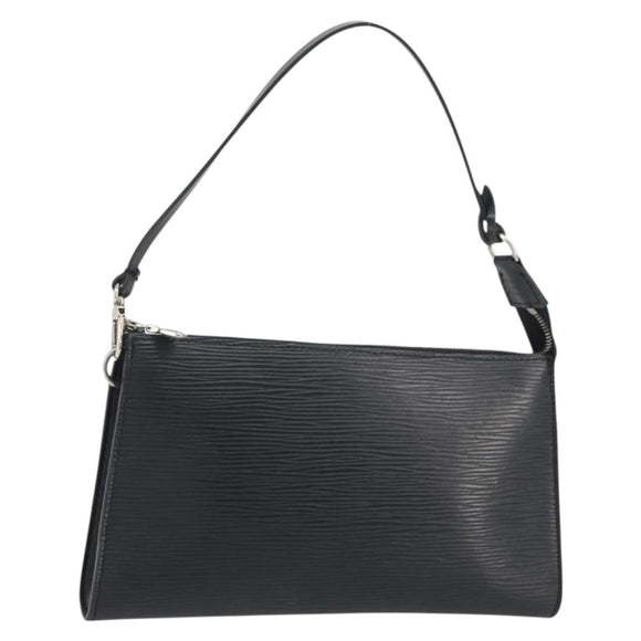 LOUIS VUITTON Epi Pochette Accessoires Accessory Pouch Black M52982 Auth 195419V