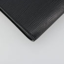 LOUIS VUITTON Epi Pochette Accessoires Accessory Pouch Black M52982 Auth 195419V-14
