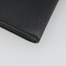 LOUIS VUITTON Epi Pochette Accessoires Accessory Pouch Black M52982 Auth 195419V-16