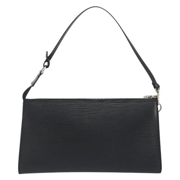 LOUIS VUITTON Epi Pochette Accessoires Accessory Pouch Black M52982 Auth 195419V