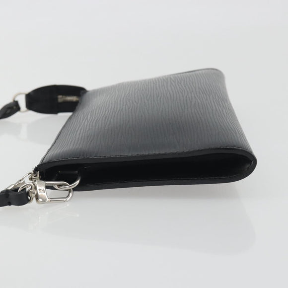 LOUIS VUITTON Epi Pochette Accessoires Accessory Pouch Black M52982 Auth 195419V
