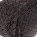 BOTTEGA VENETA INTRECCIATO Shoulder Bag Leather Brown Auth 195421A-9