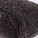 BOTTEGA VENETA INTRECCIATO Shoulder Bag Leather Brown Auth 195421A-14