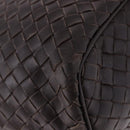 BOTTEGA VENETA INTRECCIATO Shoulder Bag Leather Brown Auth 195421A-15