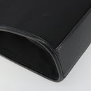 GUCCI Jackie Hand Bag Canvas Black Silver 002 1065 Auth 195423A-11