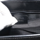 GUCCI Jackie Hand Bag Canvas Black Silver 002 1065 Auth 195423A-22