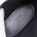 Salvatore Ferragamo Gancini Hand Bag Rubber Black Auth 195426A-11