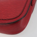 LOUIS VUITTON Epi Saint Cloud GM Shoulder Bag Red M52197 LV Auth 195429-16