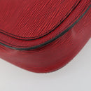 LOUIS VUITTON Epi Saint Cloud GM Shoulder Bag Red M52197 LV Auth 195429-17