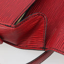 LOUIS VUITTON Epi Saint Cloud GM Shoulder Bag Red M52197 LV Auth 195429-21