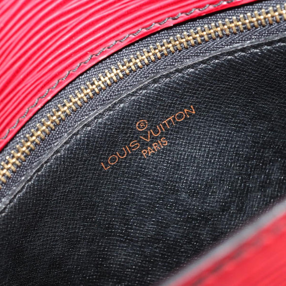 LOUIS VUITTON Epi Saint Cloud GM Shoulder Bag Red M52197 LV Auth 195429