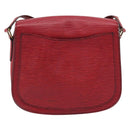 LOUIS VUITTON Epi Saint Cloud GM Shoulder Bag Red M52197 LV Auth 195429-2