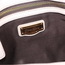 Miu Miu Chain Shoulder Bag Leather Beige Gold Tone Auth 195430A-18