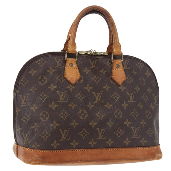 LOUIS VUITTON Monogram Alma Hand Bag M51130 LV Auth 195434