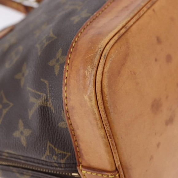 LOUIS VUITTON Monogram Alma Hand Bag M51130 LV Auth 195434
