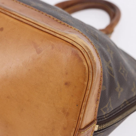 LOUIS VUITTON Monogram Alma Hand Bag M51130 LV Auth 195434
