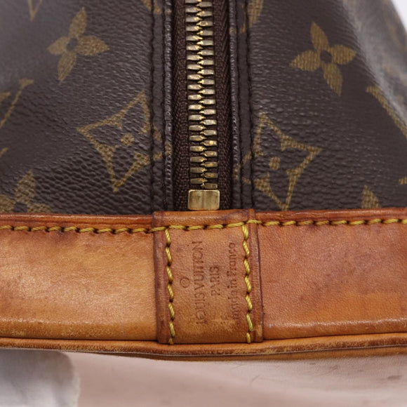 LOUIS VUITTON Monogram Alma Hand Bag M51130 LV Auth 195434