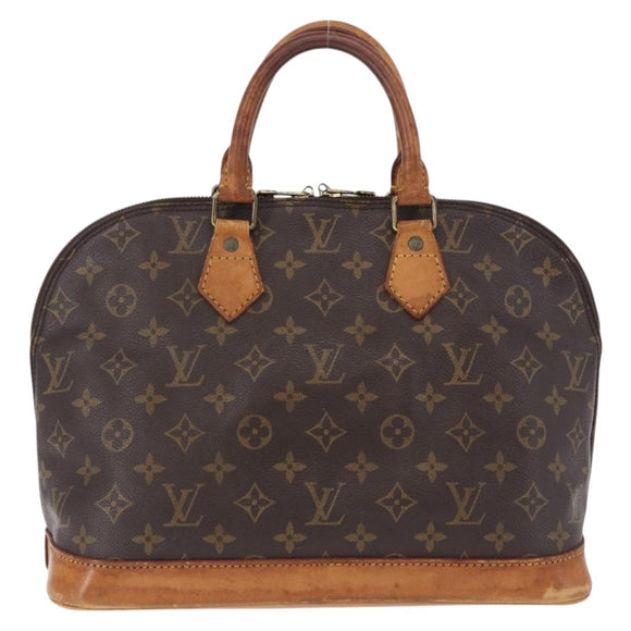 LOUIS VUITTON Monogram Alma Hand Bag M51130 LV Auth 195434