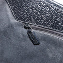 GUCCI GG Canvas Shoulder Bag Black Silver 113012 Auth 195436V-18