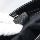 GUCCI GG Canvas Shoulder Bag Black Silver 113012 Auth 195436V-20