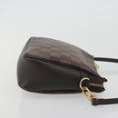 LOUIS VUITTON Damier Ebene Trousse Make Up Pouch N51982 LV Auth 195439V-3
