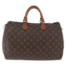 LOUIS VUITTON Monogram Speedy 35 Hand Bag M41524 LV Auth 195443-13