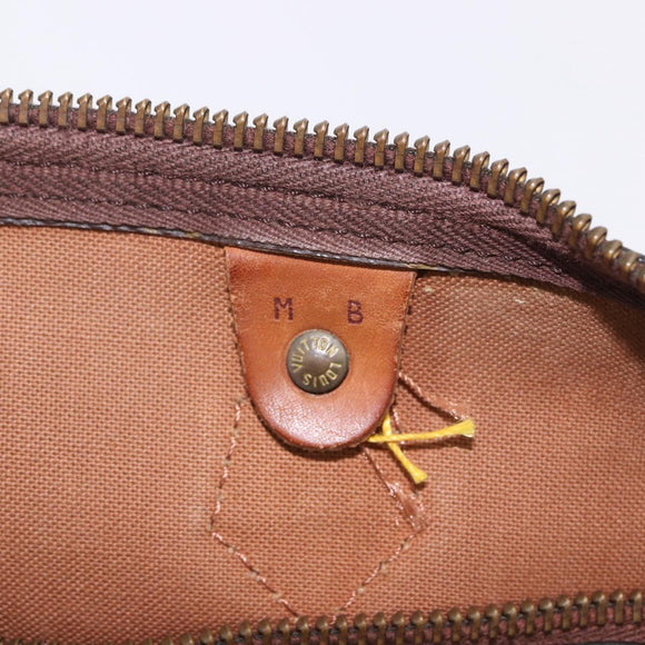 LOUIS VUITTON Monogram Speedy 35 Hand Bag M41524 LV Auth 195443