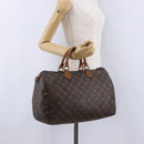 LOUIS VUITTON Monogram Speedy 35 Hand Bag M41524 LV Auth 195443-25
